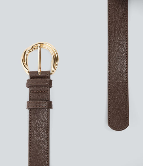 Ceinture en métal à boucle ronde