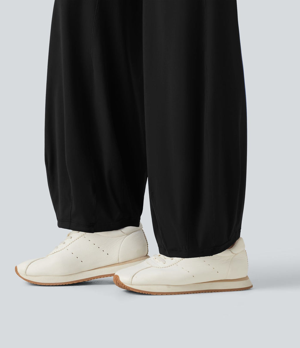 Pantalon de danse SoftlyZero™ taille haute gainant avec poches - Protection solaire UPF50+