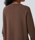 Sweat-shirt décontracté SpacerTek™ col rond et manches longues