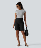 Short tailleur taille haute DayStretch avec poches