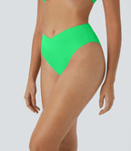 Bikini Bas de Maillot de Bain Crossover