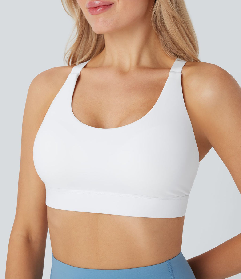 Brassière de sport entraînement SpeedWave™ soutien intermédiaire coques moulées perforé crochet réglable séchage rapide bonnets A-D