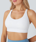 Brassière de sport entraînement SpeedWave™ soutien intermédiaire coques moulées perforé crochet réglable séchage rapide bonnets A-D