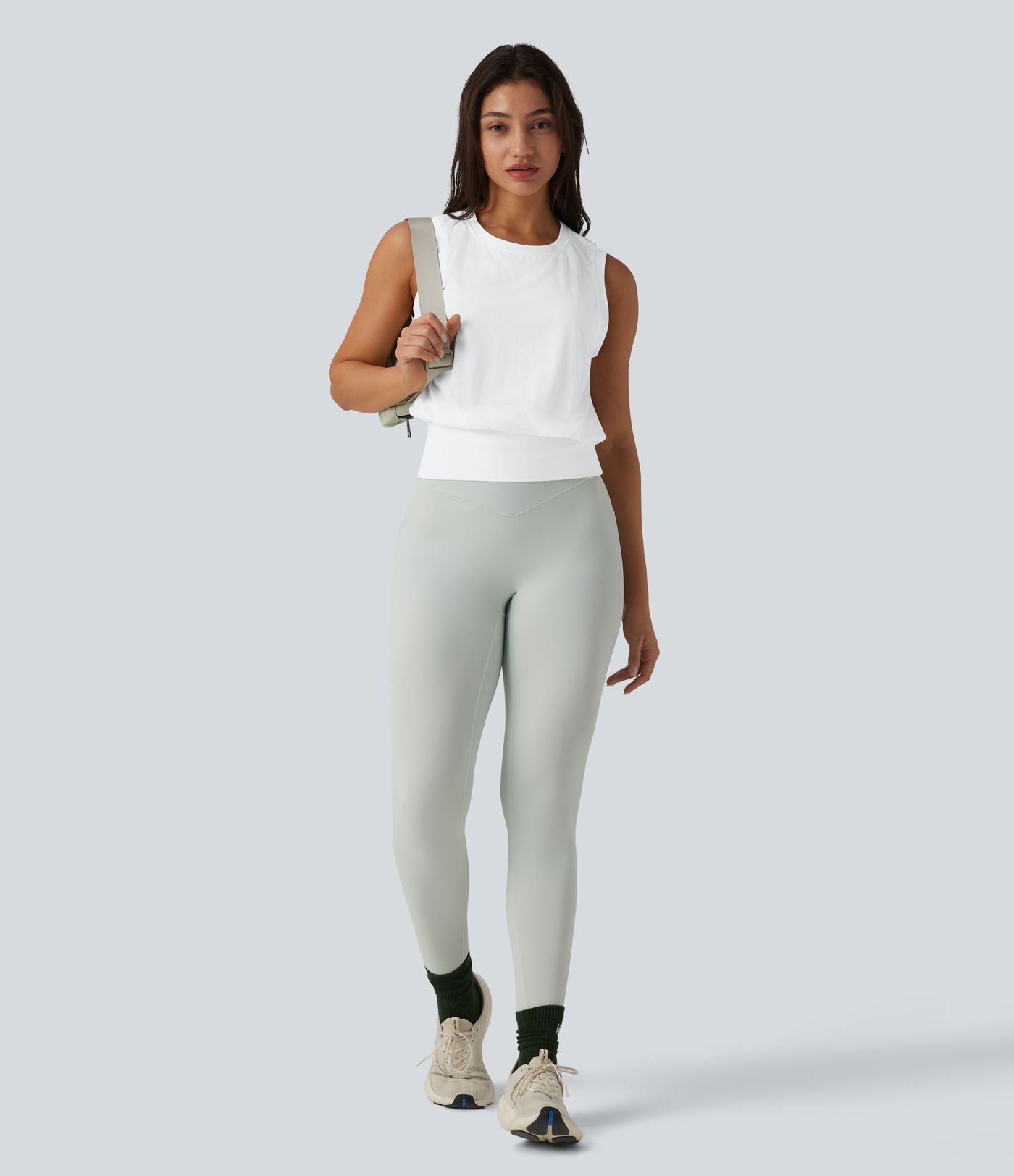Débardeur de sport col rond