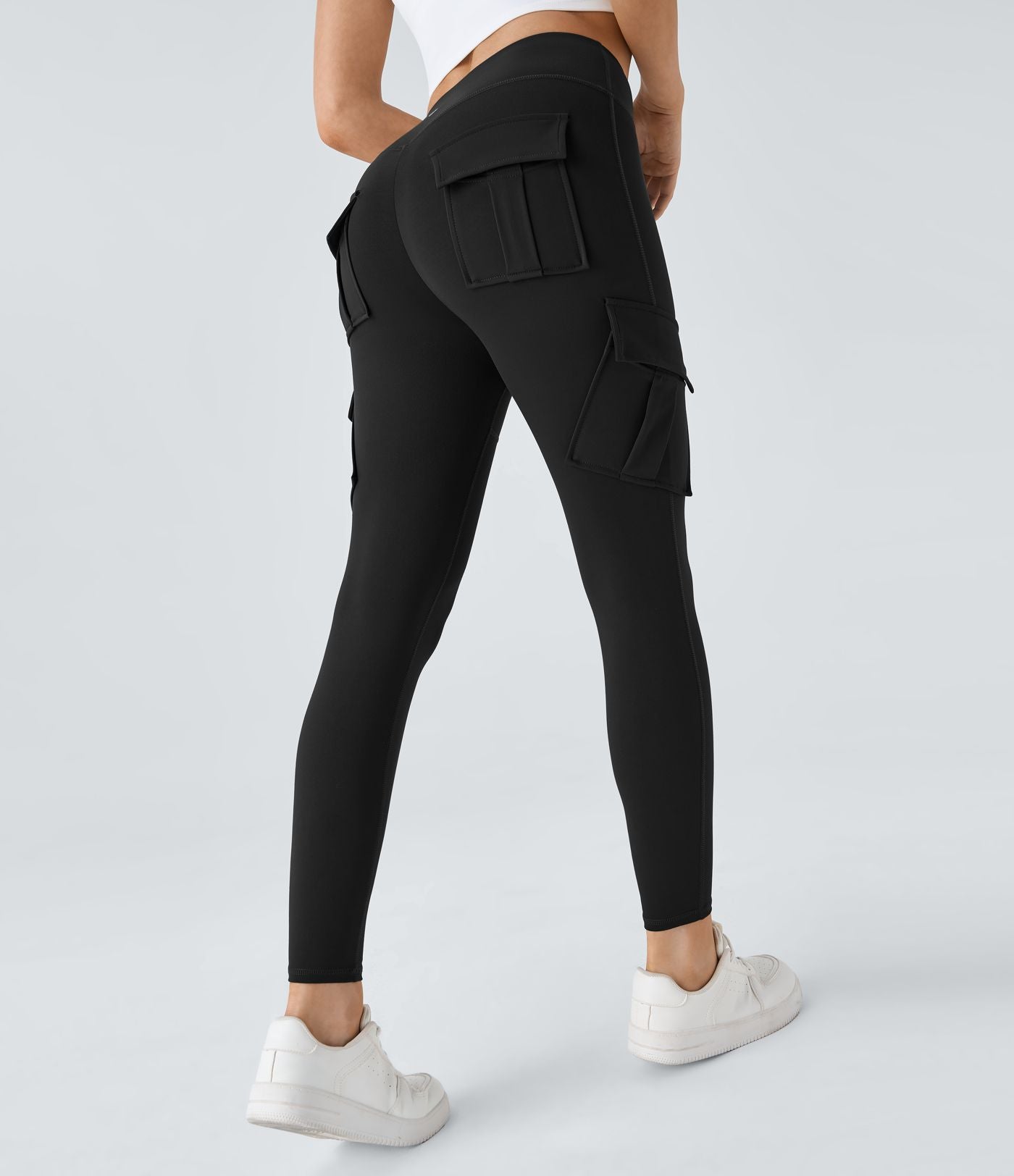 Legging yoga ajusté cargo taille haute DayStretch avec poches