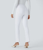 Pantalon tailleur fuselé taille haute Halara Flex™ avec poches