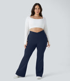 Legging grande taille croisé taille haute DayStretch avec poches