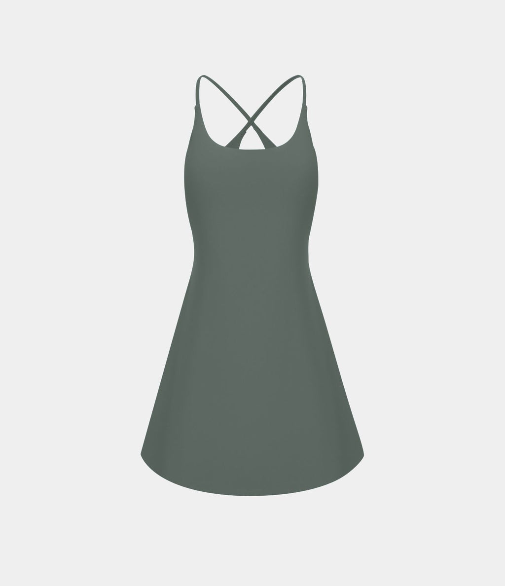 Robe de sport SoftlyZero™ Plush dos nu A-C