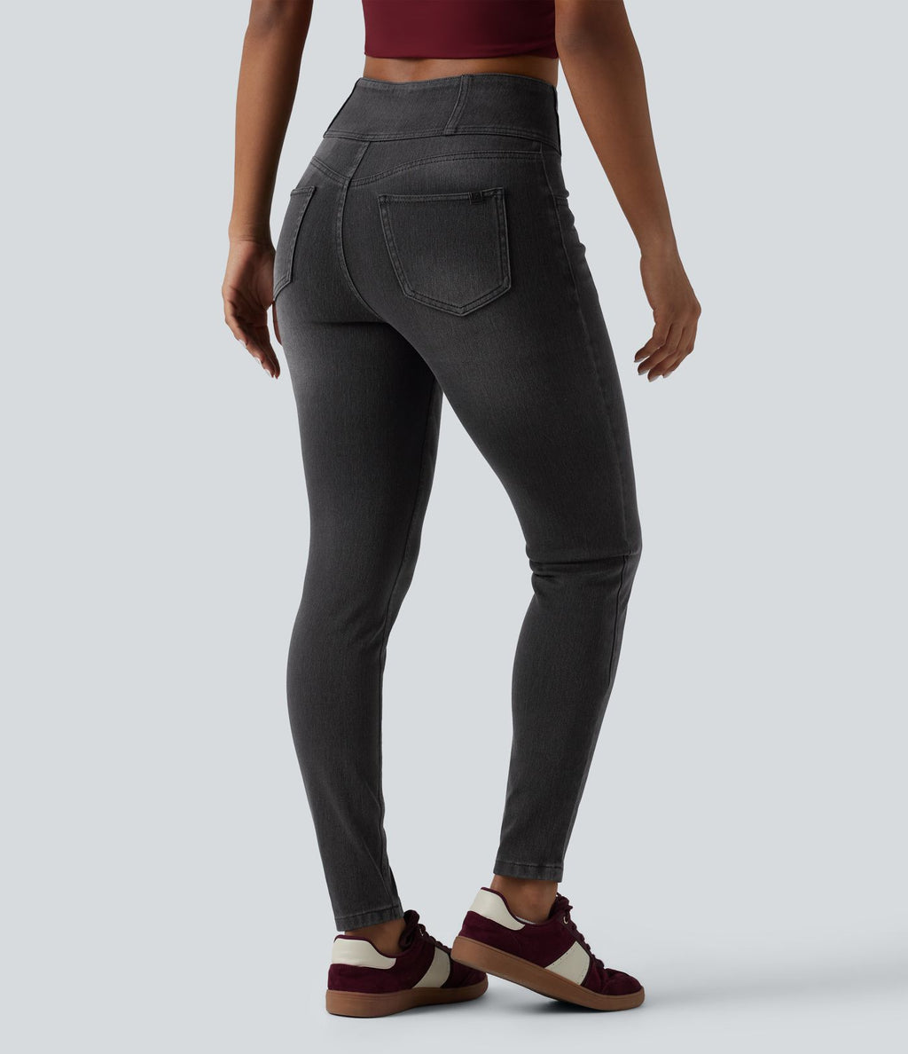 Jean skinny Halara Flex™ taille haute avec poches