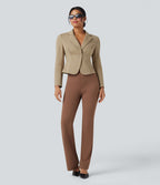 Blazer de travail ajusté manches longues