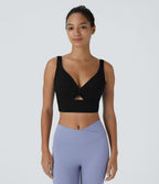 Brassière yoga SoftlyZero™ Airy maintien léger découpes effet frais InstantCool, bonnets A-D, protection solaire UPF50+
