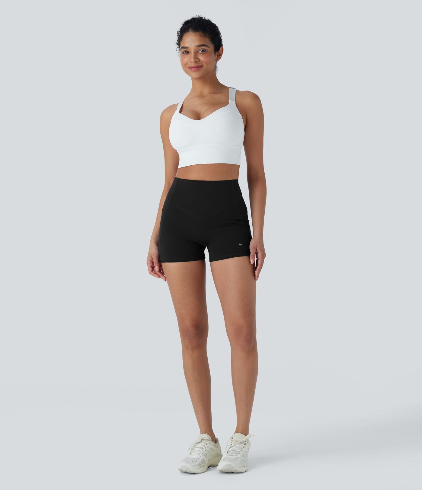 Jogging gainant taille haute avec cordon de serrage intérieur et séchage rapide avec poches Breezeful™