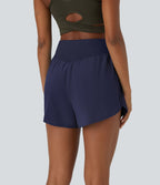 Breezeful™ Shorts 10cm Casual à Séchage Rapide Taille Haute et Poche Latérale