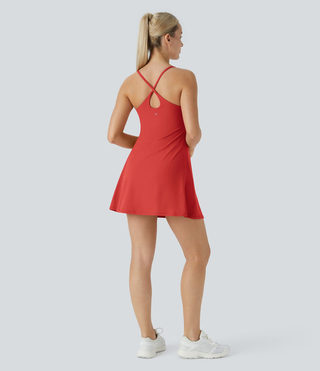 Robe de sport SoftlyZero™ Plush dos nu A-C