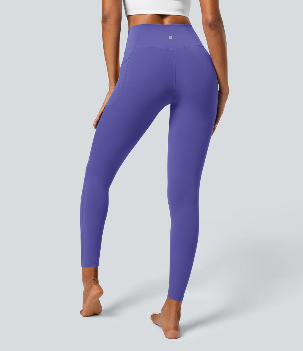 Softlyzero™ Legging Unis Poches Croisées