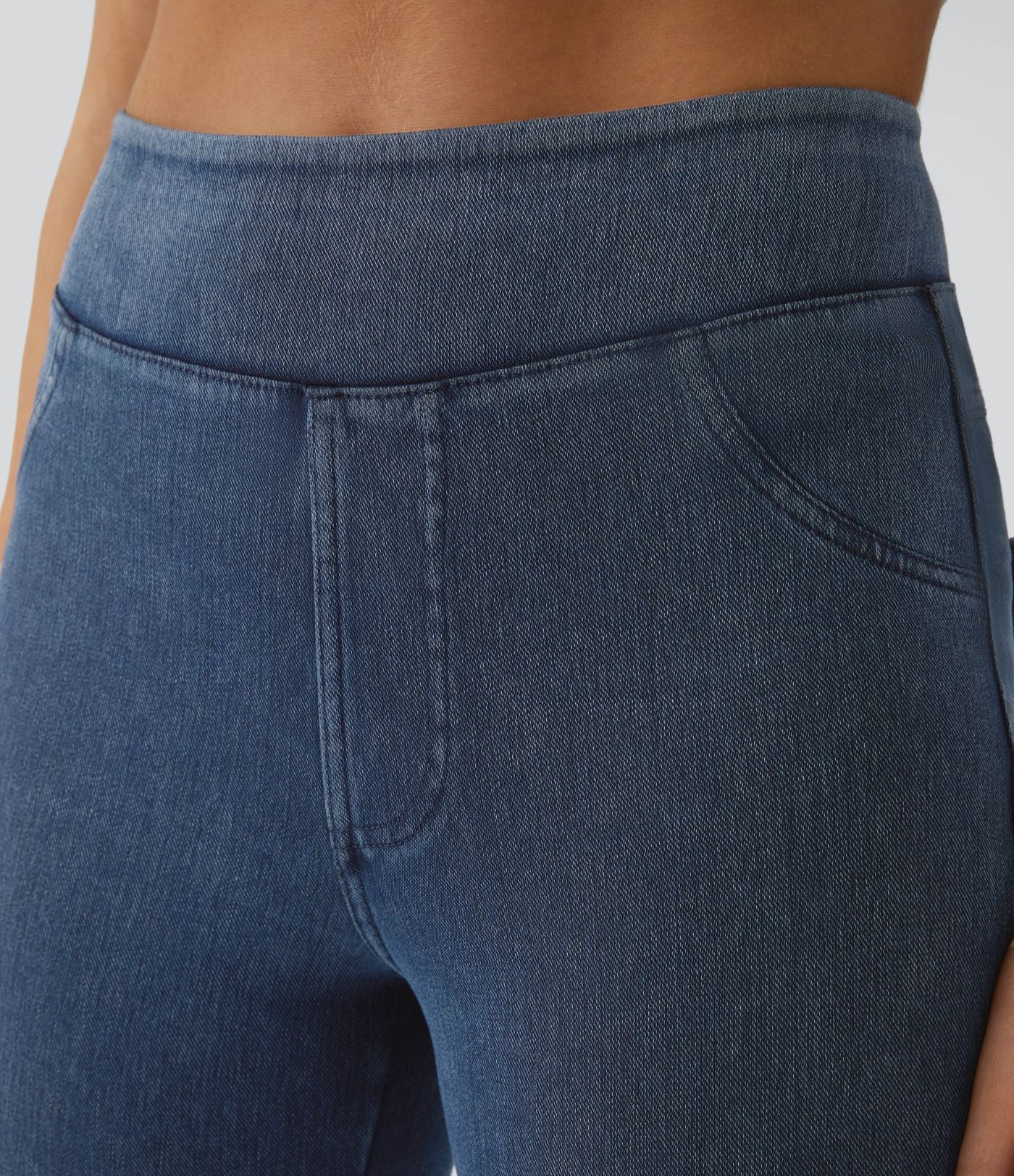 Halara Flex™ Jegging Casual Taille Haute Tricot Extensible Poche Latérale Arrière