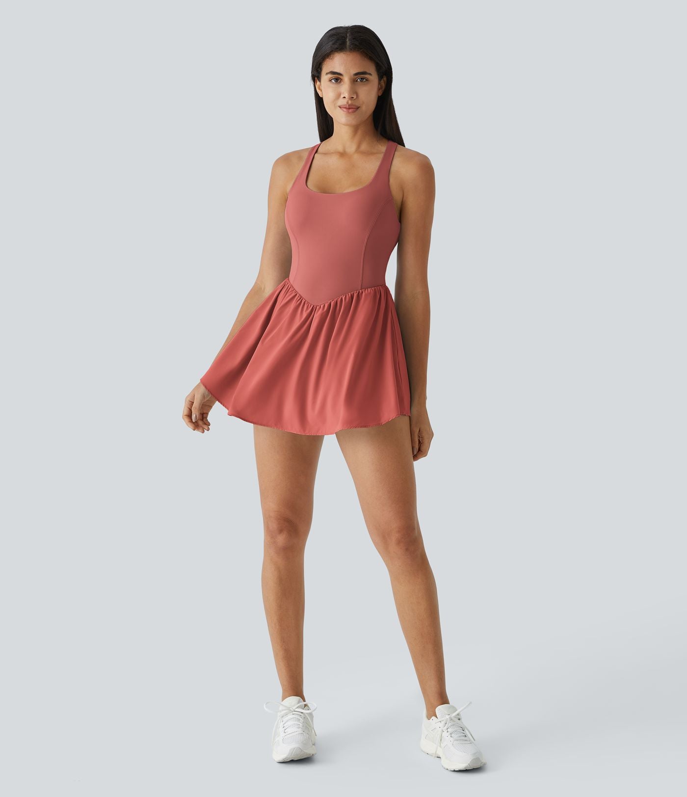 Robe de sport mini 2-en-1 Breezeful™ corset fluide séchage rapide avec poche padel/pickleball A-C