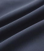 Débardeur de sport côtelé col rond color block avec découpe à l'avant