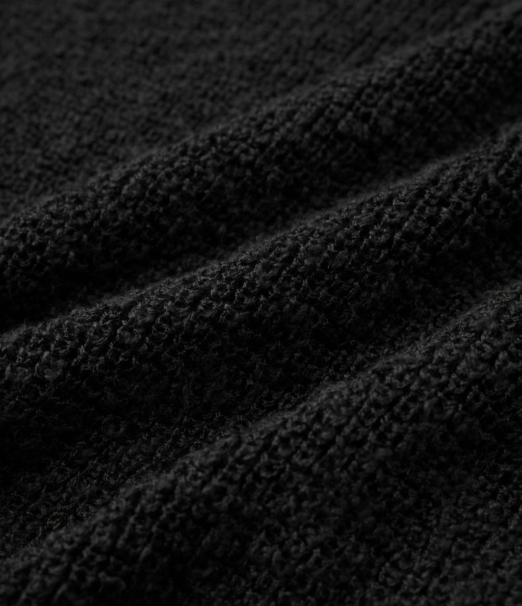 Pull décontracté à décolleté en V, manches longues et ourlet asymétrique