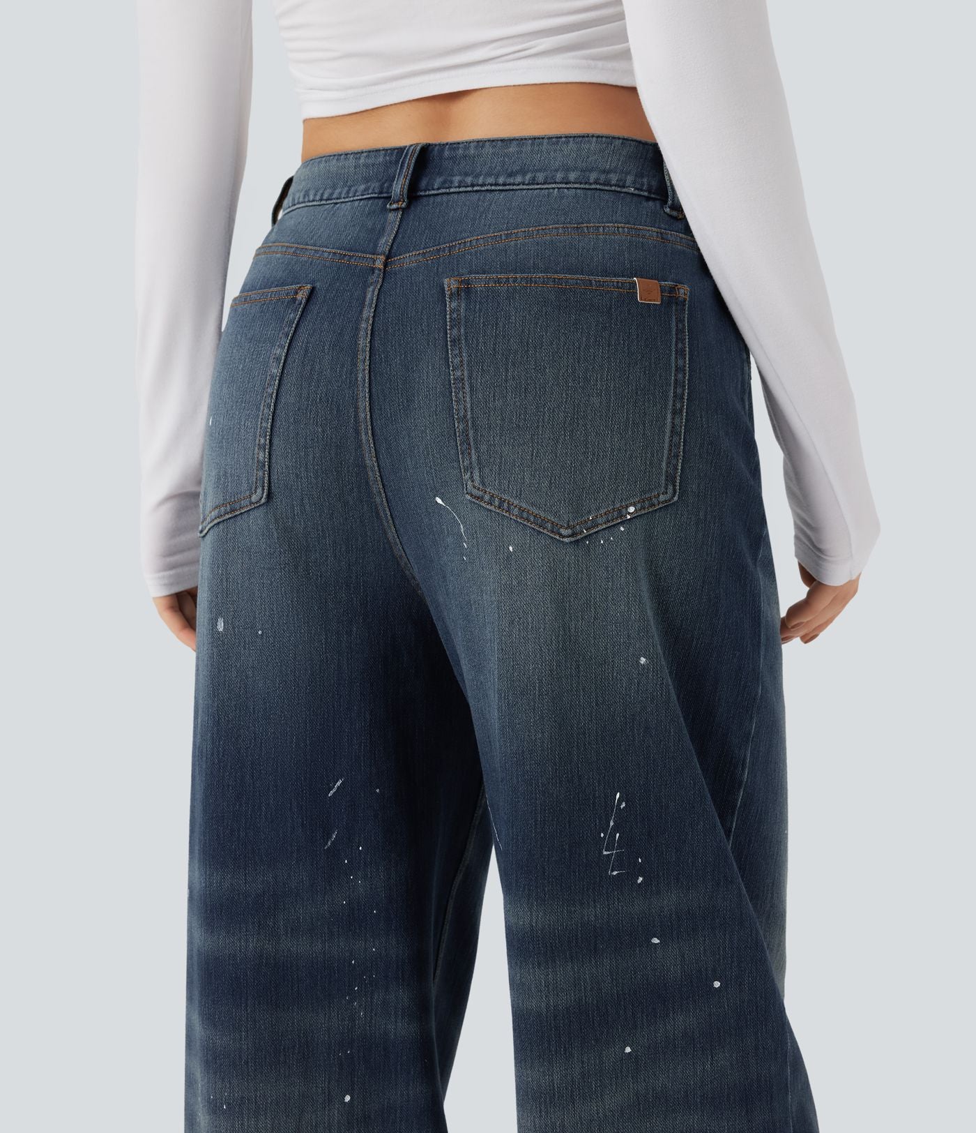 Jean fluide Halara Flex™ taille mi-haute avec poches
