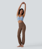 Jogging ballon danse SoftlyZero™ taille haute gainant avec poches