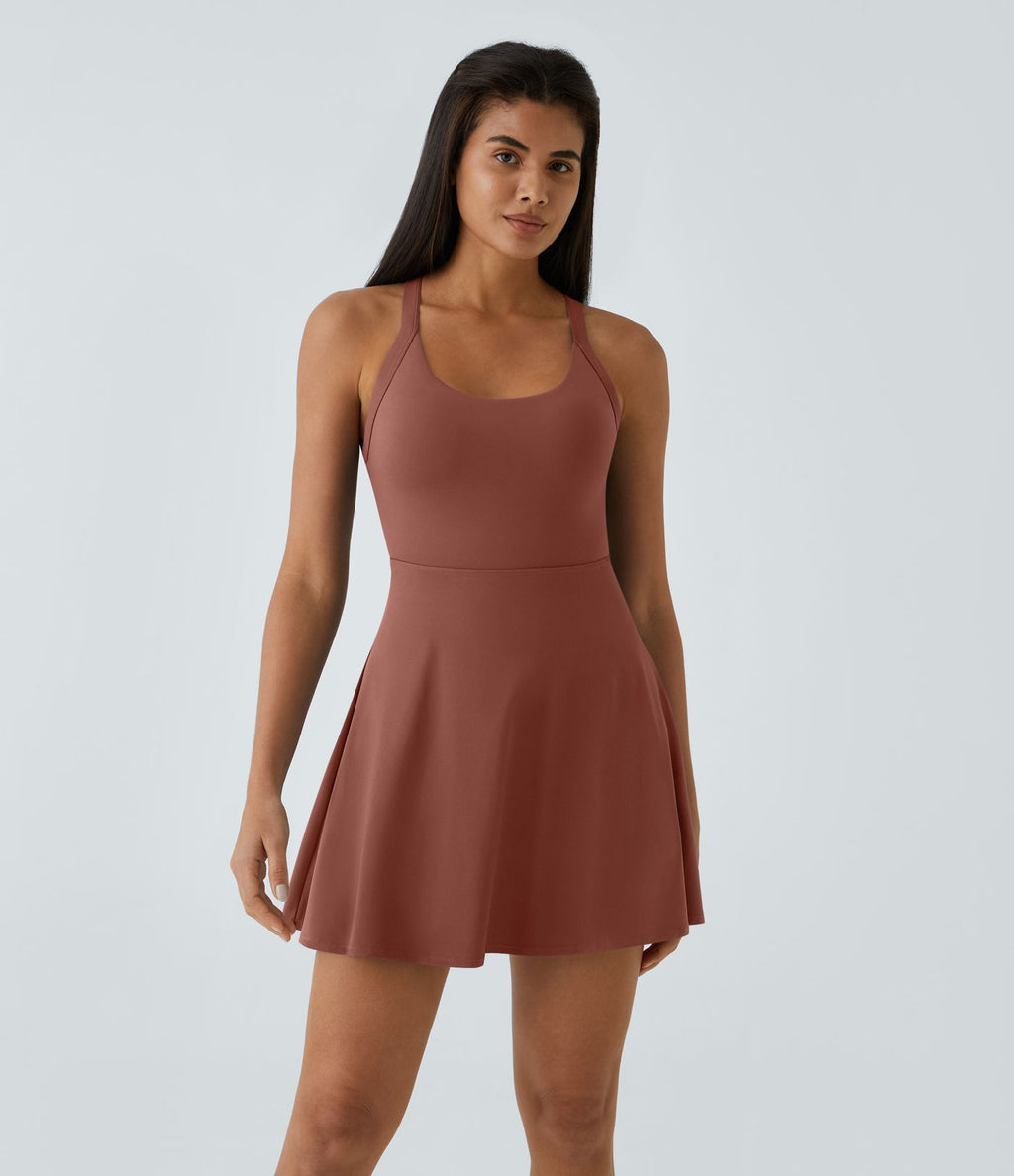 Robe Danse Sport Évasée Torsadée Dos Nu Plus Longue Easy Peasy Édition