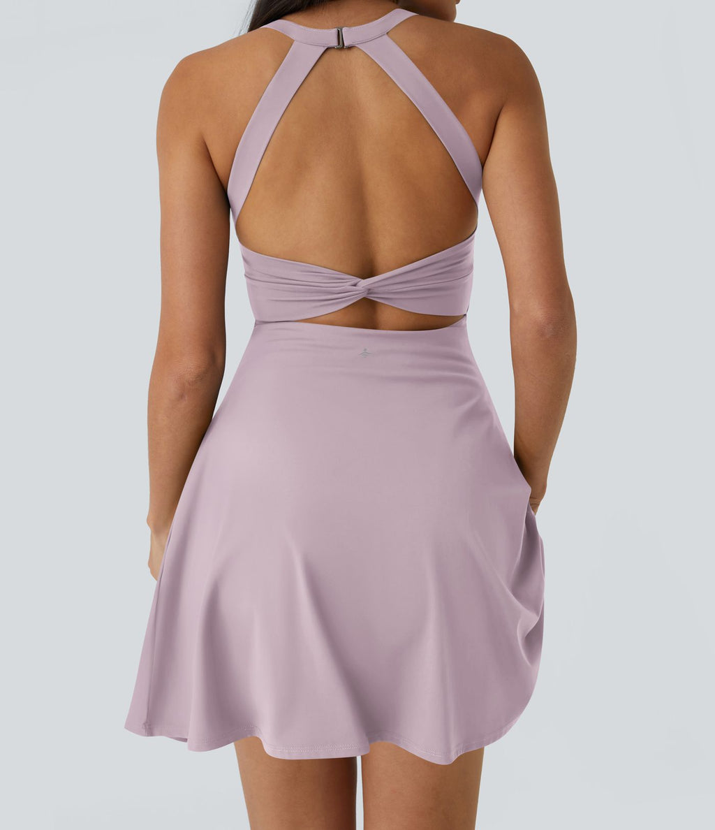 Robe Danse Sport Évasée Torsadée Dos Nu Plus Longue Easy Peasy Édition