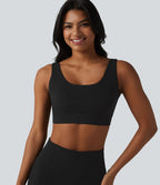 Brassière de sport Halara UltraSculpt™ maintien moyen dos nu avec boucle ajustable et brassière intégrée