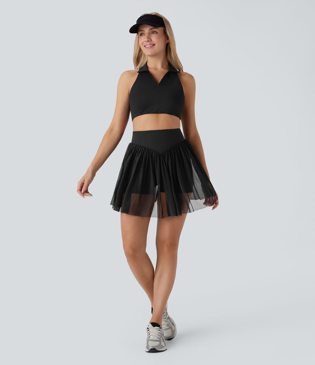 Legging d'entraînement gainant galbant taille haute avec poches Halara UltraSculpt™