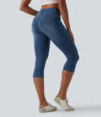 Jegging capri Halara Flex™ taille haute décontracté avec poches
