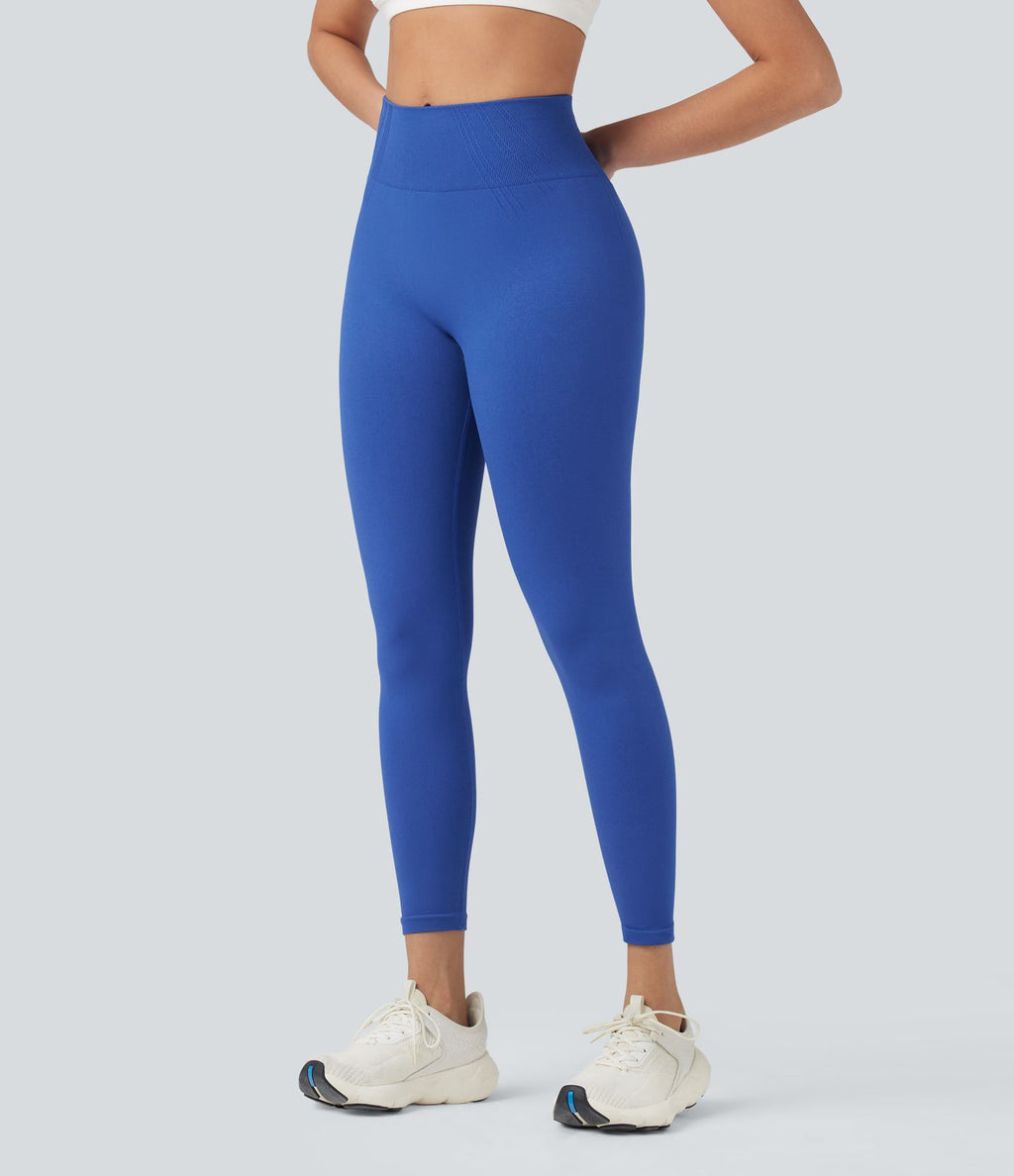 Legging yoga 7/8 taille haute sans couture OneForm Seamless Flow