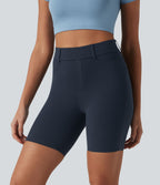 Halara UltraSculpt™ Cycliste casual 17,5 cm taille haute ventre plat, avec poches