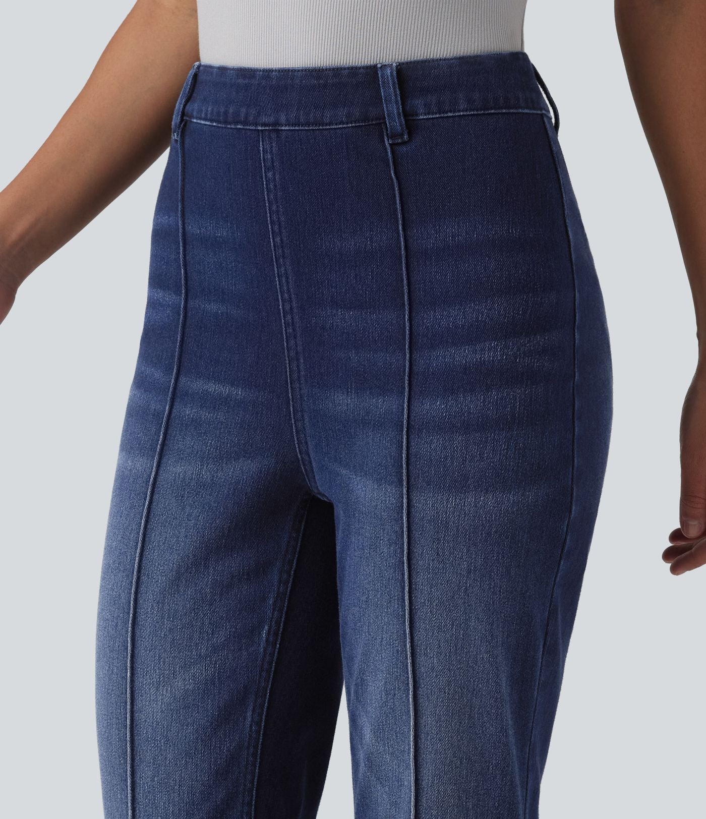 Jean bootcut tailleur Halara Flex™ taille haute avec poches