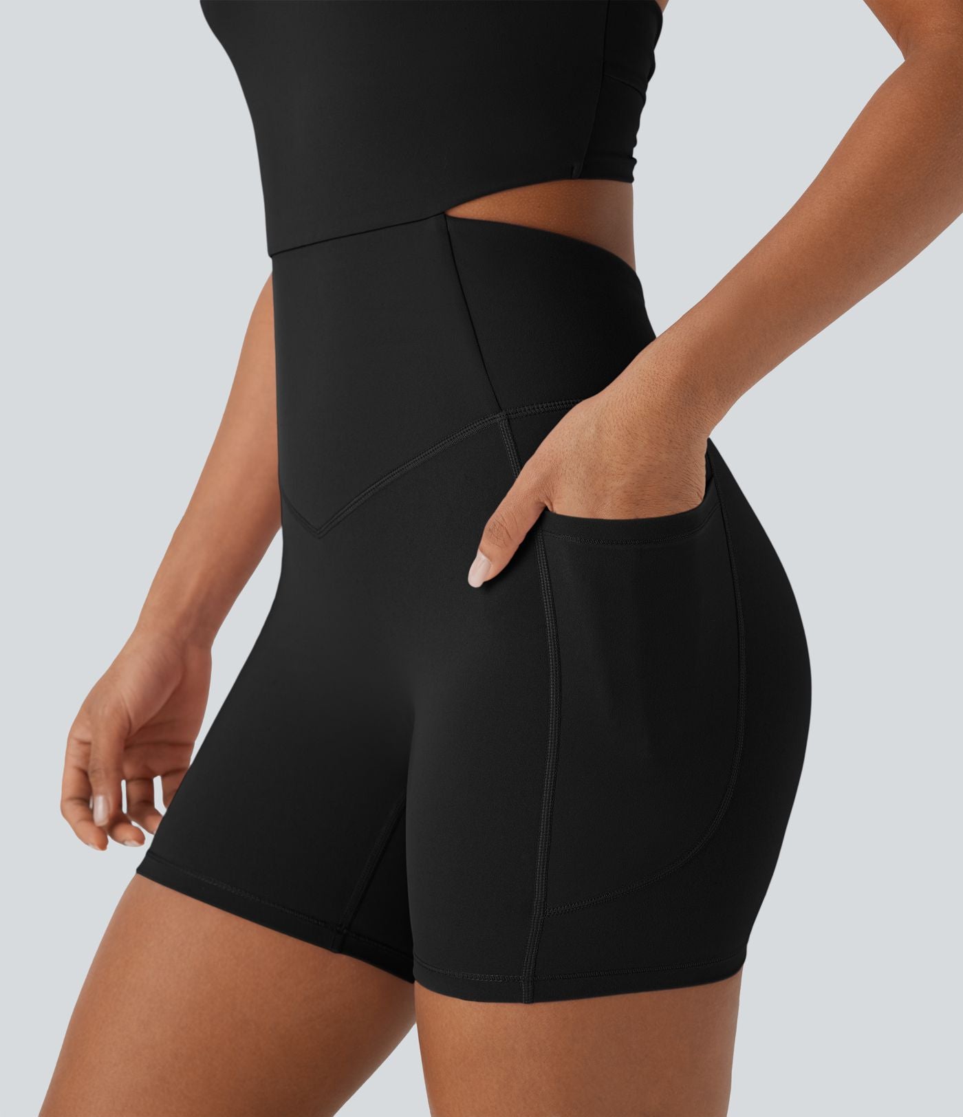 Legging de yoga gainant taille haute avec poches Halara UltraSculpt™