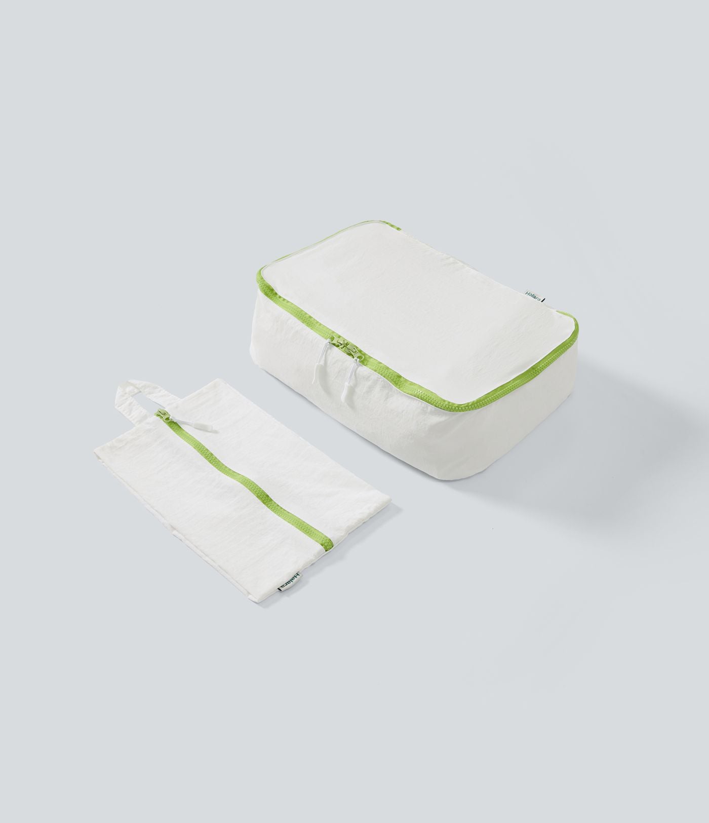 Sac de rangement zippé détente color block x2