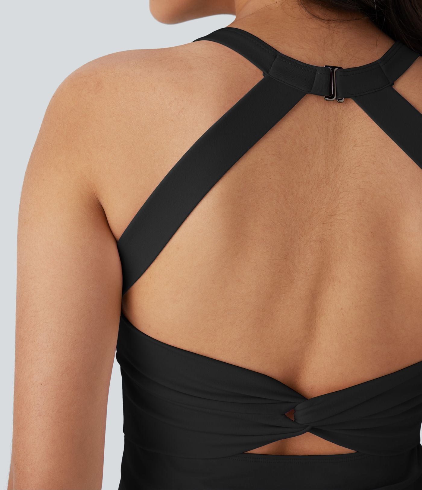 Débardeur yoga SoftlyZero™ Plush à découpes E-G