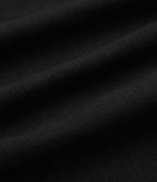 Chemise décontractée en lin col ourlet arrondi manches longues boutonnée avec poches