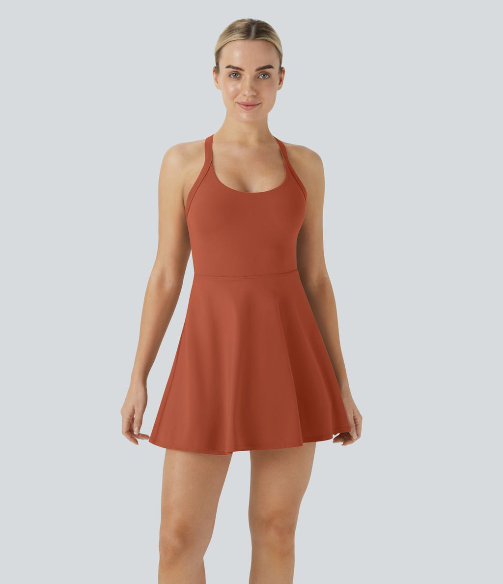 Softlyzero™ Airy Robe Sport Torsadée Dos Nu Édition Easy Peasy