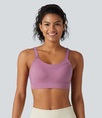 Brassière de sport d'entraînement maintien moyen avec bonnet spacer moulé