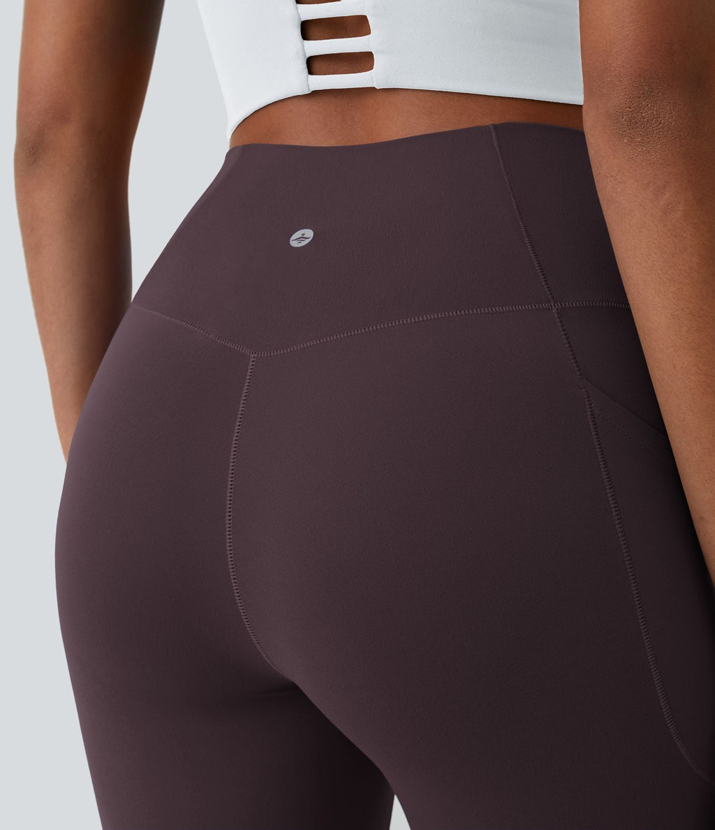Softlyzero™ Legging Unis Poches Croisées