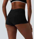 Bas de maillot de bain bikini taille haute imprimé léopard