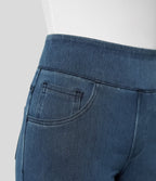 Halara Flex™ Jean Large Travail à Taille Haute Poches Multiples et Tricot Extensible