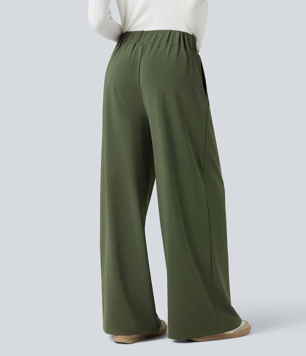 Legging corsaire d'entraînement gainant galbant taille haute avec poches Halara UltraSculpt™