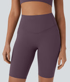 Short cycliste 22,8 cm d'entraînement gainant taille haute avec poches Halara UltraSculpt™