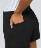Short de travail taille moyenne avec poches