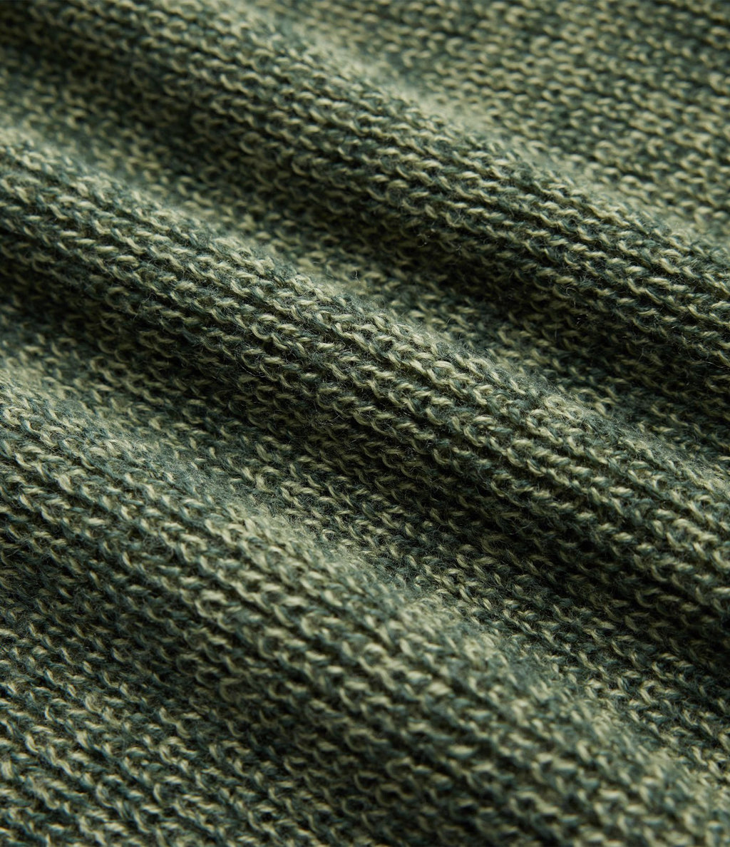 Pull col rond à manches longues