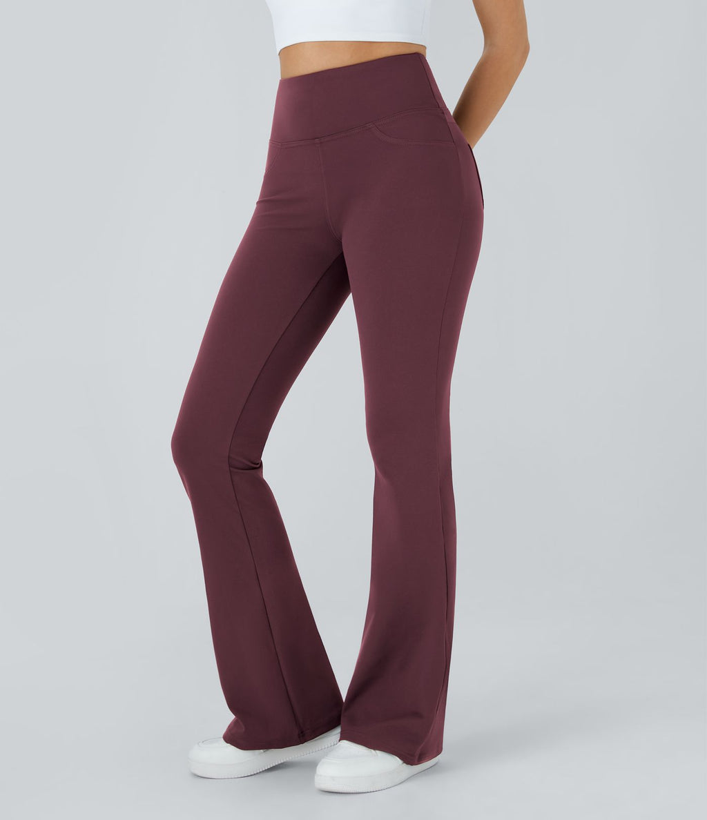 Legging yoga évasé taille haute DayStretch avec poches