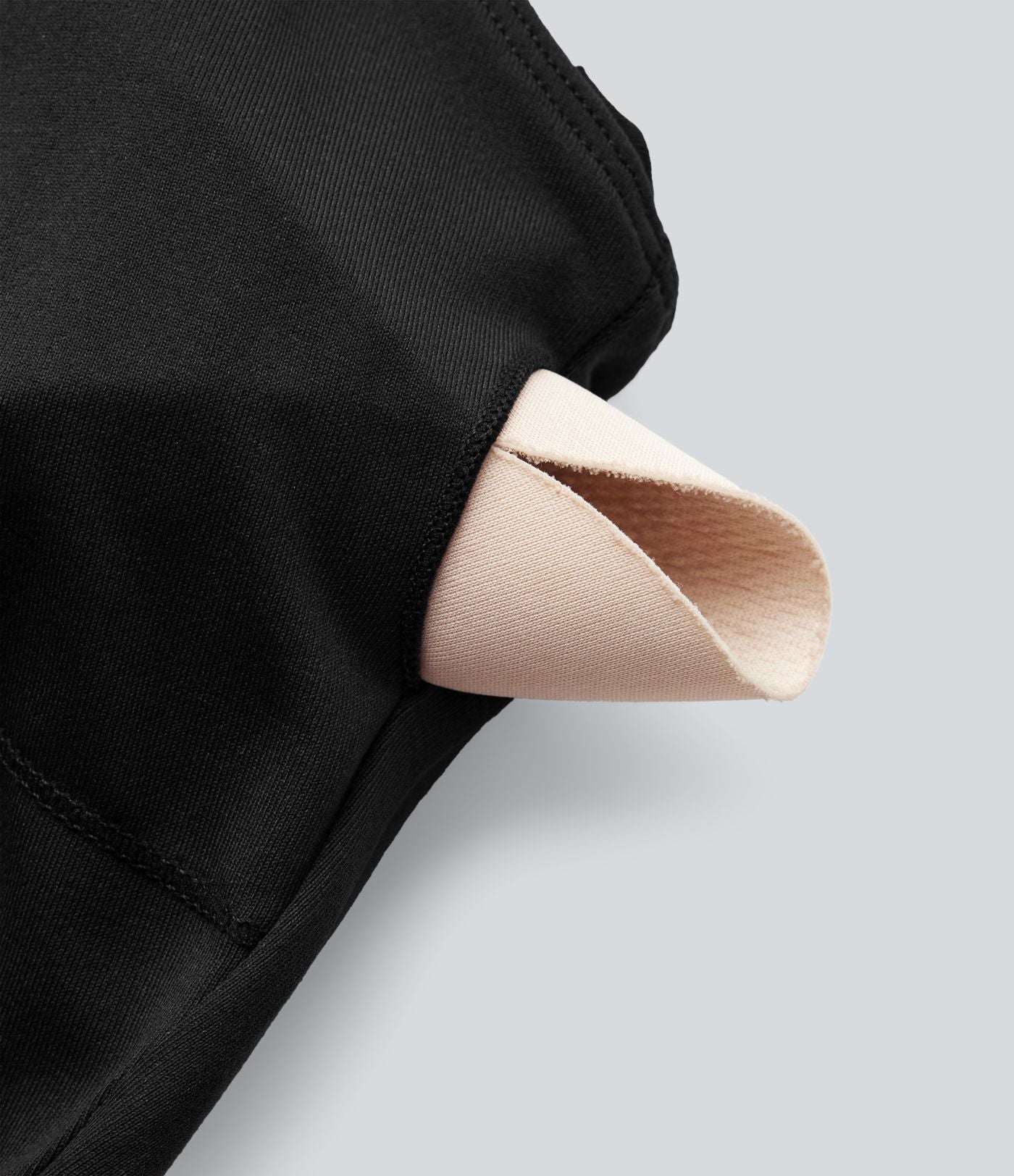 Robe mi-longue fluide de soirée dos nu croisé avec fente, ourlet à volants et soutien-gorge intégré