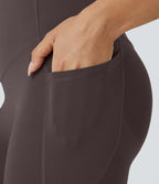 Legging d'entraînement gainant galbant taille haute avec poches Halara UltraSculpt™