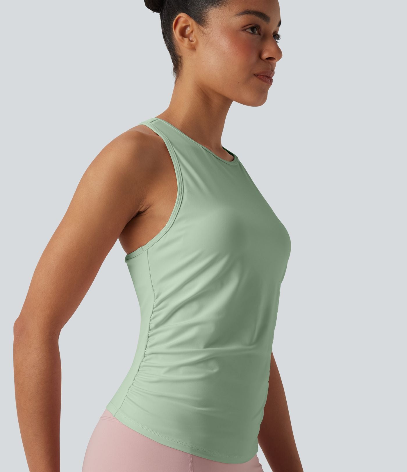 Débardeur de yoga SoftlyZero™ col rond dos nageur effet frais InstantCool
